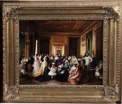 Lot 243 - After Laurits Tuxen - The Family of Queen Victoria in 1887 | oil