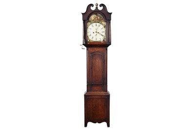 Lot 175 - A George III longcase clock