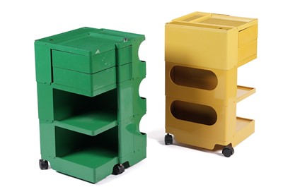 Lot 830 - Two 1970’s Bieffeplast ‘Boby’ trollies by Joe Columbo