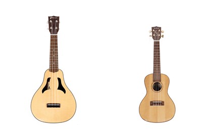 Lot 77 - A Kala concert ukulele; and a Clearwater ukulele