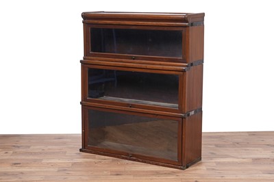 Lot 113 - Kenrick & Jefferson: a mahogany sectional bookcase