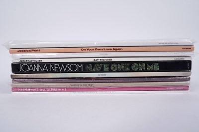 Lot 535 - Ten mixed Folk, Folk-Rock, Experimental, Acoustic, Country, and World music records