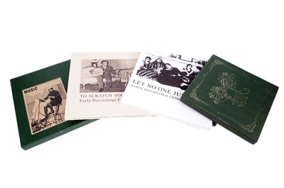 Lot 549 - Four Box Sets relating to Folk and World music