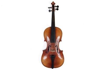 Lot 65 - A German Stainer model violin