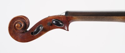 Lot 65 - A German Stainer model violin