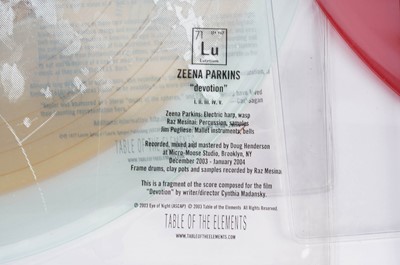 Lot 623 - Ten limited edition clear and coloured records from the 'Table of The Elements' series by Jeff Hunt