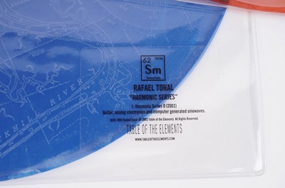 Lot 623 - Ten limited edition clear and coloured records from the 'Table of The Elements' series by Jeff Hunt
