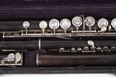 Lot 10 - A Rudall Carte & Co flute