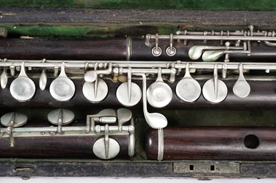 Lot 11 - Two Rudall Carte & Co flutes; and a piccolo