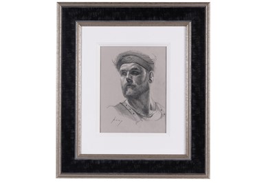 Lot 185 - Vincent Kamp - Preparatory Drawing for Bring Out The Meat | pencil on paper