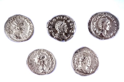 Lot 1291 - Roman Imperial Coinage, five Antoninianus