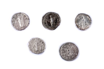 Lot 1298 - Roman Imperial Coinage, five Denarius