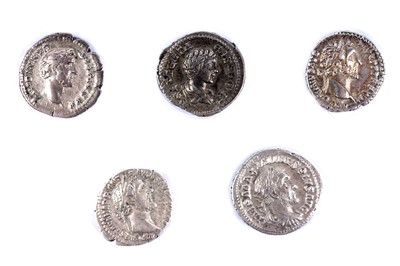 Lot 1298 - Roman Imperial Coinage, five Denarius