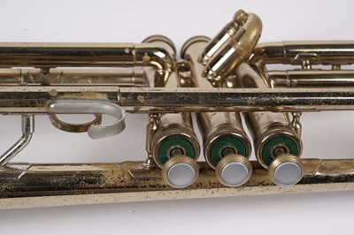 Lot 47 - An Old's Ambassador trumpet, cased