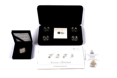 Lot 1249 - The Royal Mint United Kingdom £1 silver coins