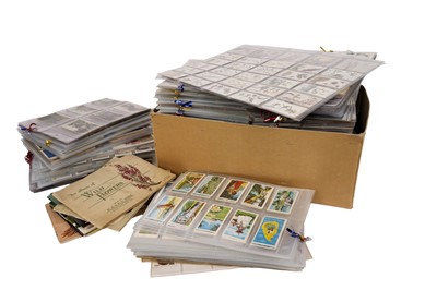 Lot 1007 - A large collection of cigarette cards