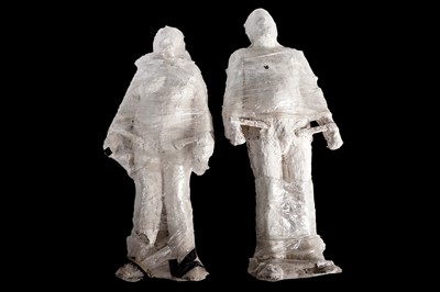 Lot 283 - Two original plaster casts from Antony Gormley’s “Domain Field”, 2003