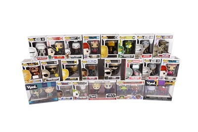 Lot 350 - ﻿A collection of Funko Pop and Vinyl figures, all in their boxes