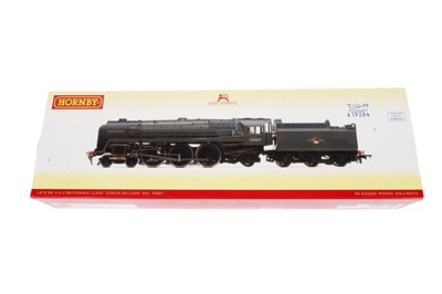 Lot 53 - ﻿A Hornby R3520 Late BR 4-6-2 Britannia Class 'Coeur-de-Lion' 00-gauge locomotive and tender