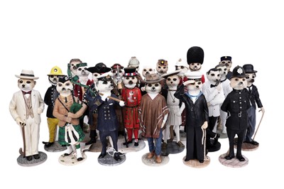 Lot 737 - A collection of Country Artists 'Magnificent Meerkats' figures