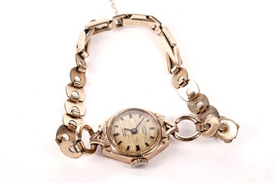 Lot 773 - A Rotary 9ct gold cased lady's cocktail watch