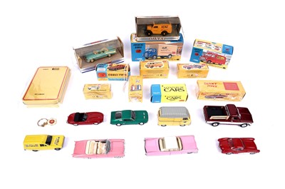 Lot 177 - A selection of diecast model vehicles including: Corgi, Solido, and others