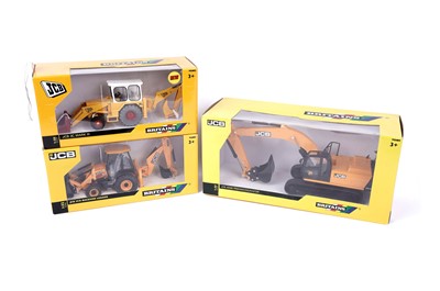 Lot 178 - ﻿Three Britains scale 1:32 diecast JCB model vehicles