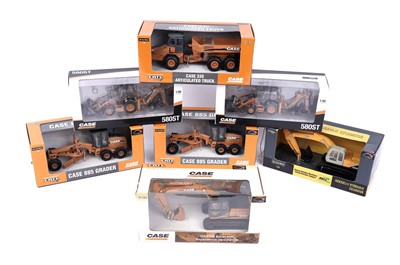 Lot 179 - ﻿A collection of 'Case Construction' diecast model vehicles