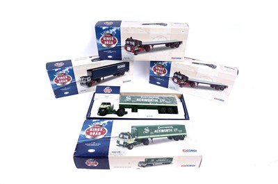 Lot 112 - ﻿Four Corgi Kings of the Road 1:50 scale diecast model vehicles