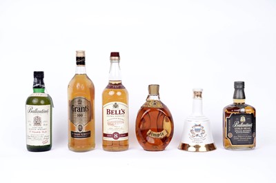 Lot 768 - Six bottles of blended whisky