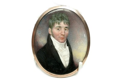 Lot 926 - Peter Paillou II - Portrait miniature of a Regency gentleman | portrait miniature