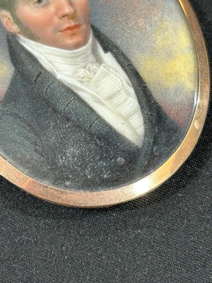 Lot 926 - Peter Paillou II - Portrait miniature of a Regency gentleman | portrait miniature