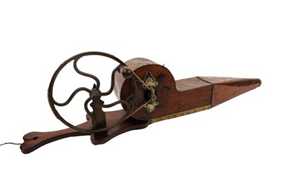 Lot 257 - A 19th Century oak and copper bellows