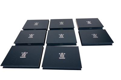 Lot 947 - Royal Mint United Kingdom proof coin selection set 1992-1999