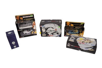 Lot 170 - A collection of Corgi diecast James Bond vehicles and figurine