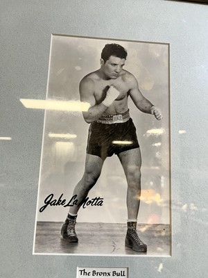 Lot 205 - A signed Jake LaMotta Skybrite Inc. cheque