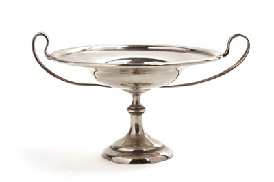 Lot 330 - An Edwardian silver miniature tazza