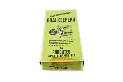 Lot 289 - Boxed Subbuteo table soccer classic heavyweight .00 scale football teams
