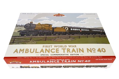 Lot 71 - A Bachmann 00-gauge First World War Ambulance Train No. 40