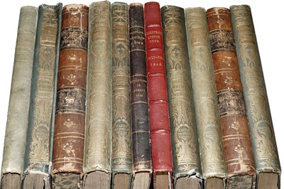 Lot 1069 - A large quantity of The London Illustrated News, in decorative gilt bindings