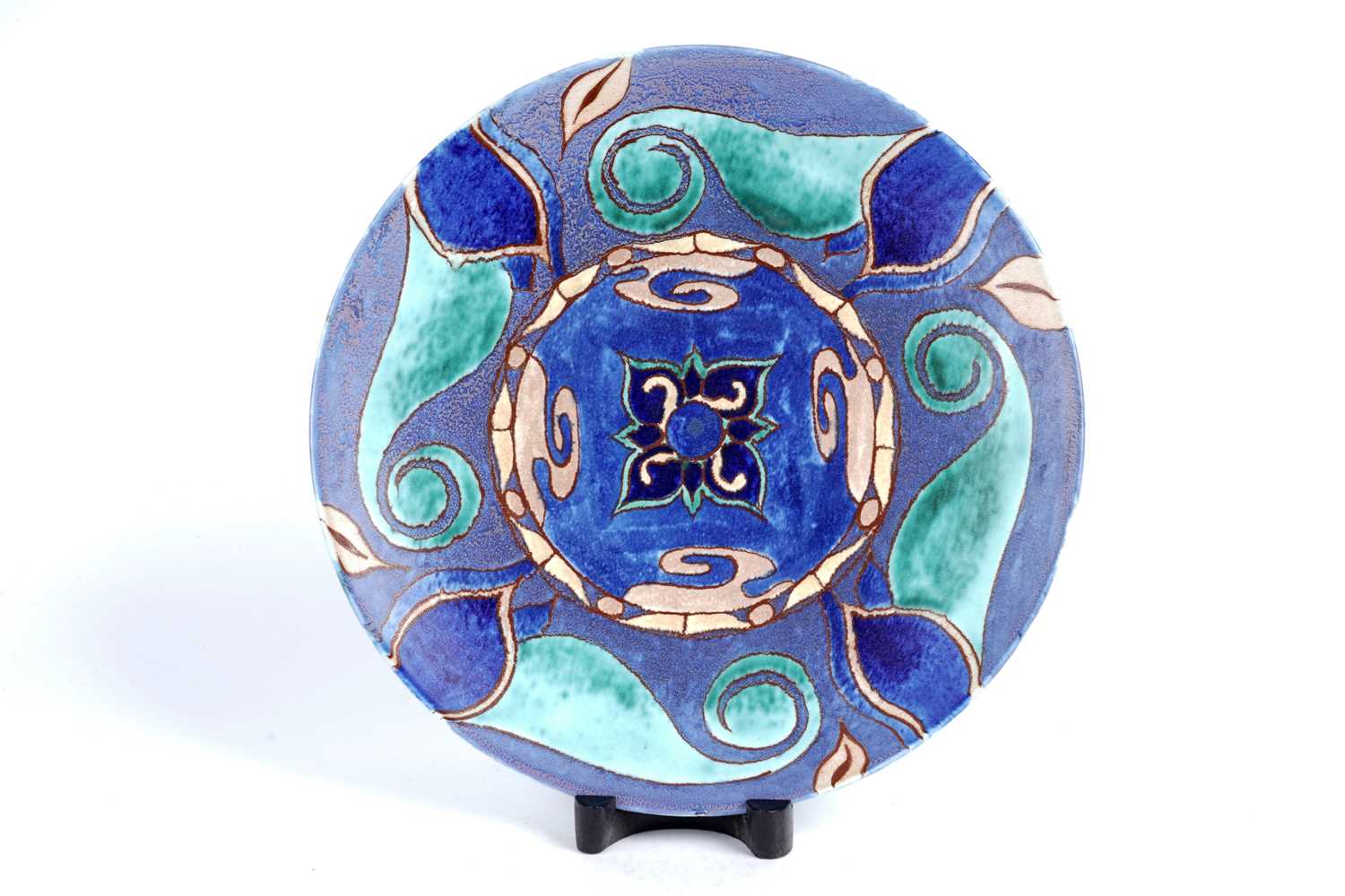 Lot 923 - A Clarice Cliff 'Inspiration Persian' charger