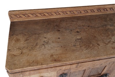 Lot 1426 - Robert ‘Mouseman’ Thompson of Kilburn: a rare oak and burr oak sideboard