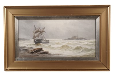 Lot 113 - John Davison Liddell - Bale Island and Boat | oil