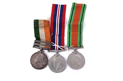 Lot 925 - A Boer war medal and two Second World War medals