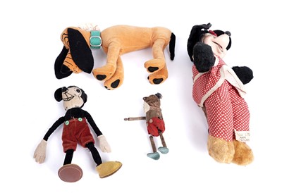 Lot 310 - Four Disney toy figures