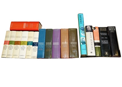 Lot 1084 - ﻿A selection of books by and about Winston Churchill