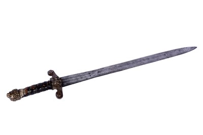 Lot 123 - A hunting sword