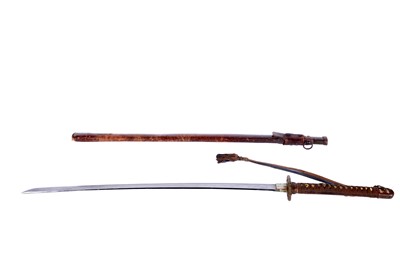 Lot 132 - A Second World War Japanese Officer's katana