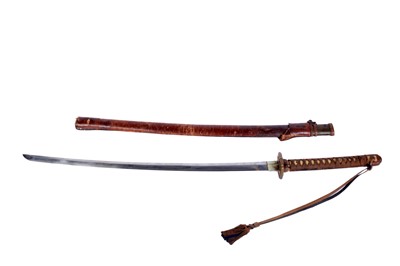 Lot 132 - A Second World War Japanese Officer's katana