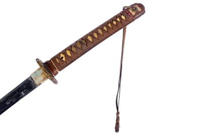 Lot 132 - A Second World War Japanese Officer's katana